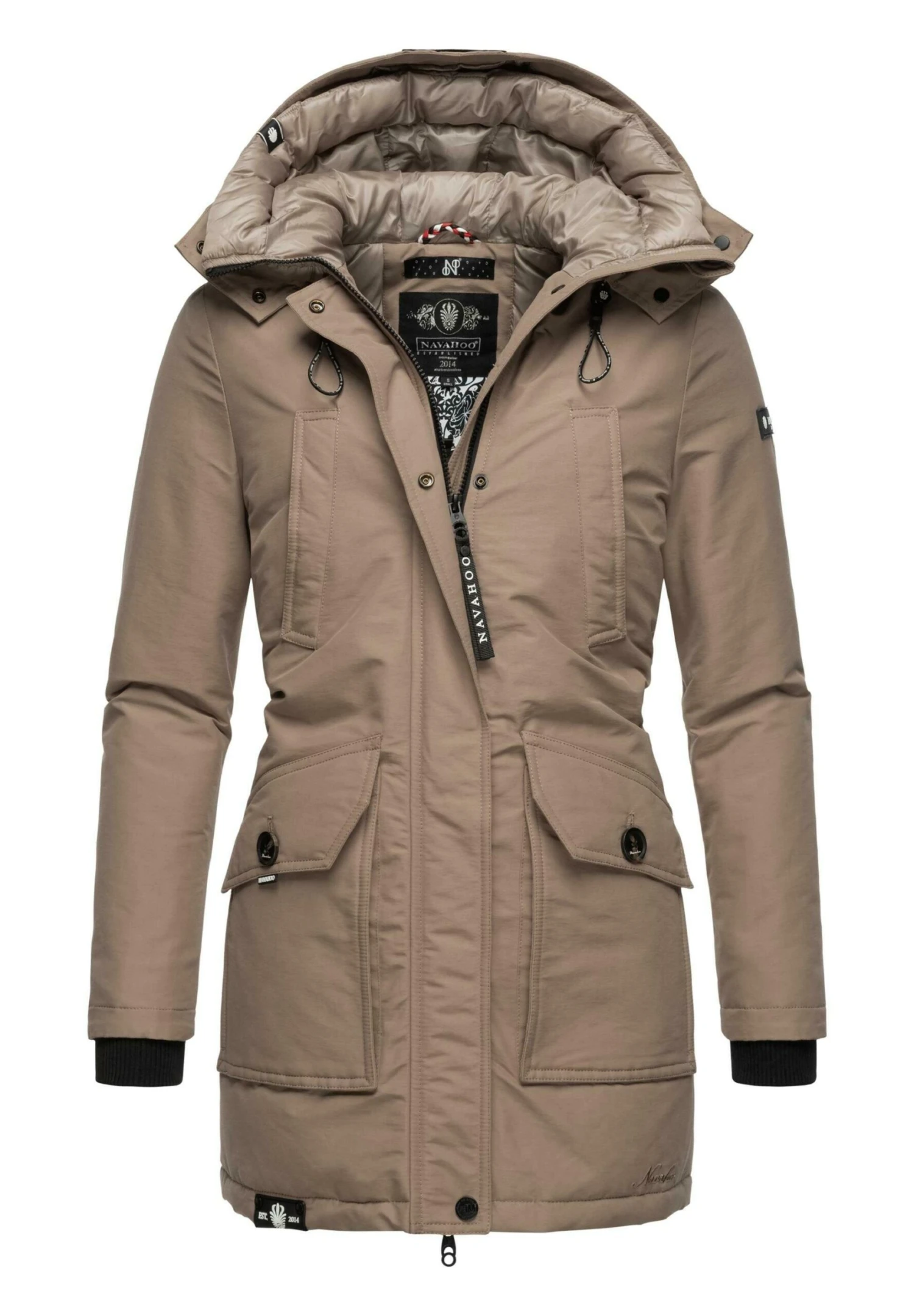 Navahoo Blizzardstorm - Parka - Taupe Grey 4 Navahoo Blizzardstorm - Parka - Taupe Grey - Afbeelding 4