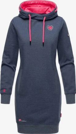 Navahoo Mini Jurken Jurk Dames Nachtblauw