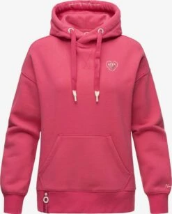 Navahoo Hoodies Sweatshirt Goldfee Dames Pink