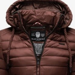 Navahoo Tussenjassen Tussenjas Lulana Dames Chocoladebruin -Navahoo 48f7f3fa4f18887fe485b12442a4bd0a