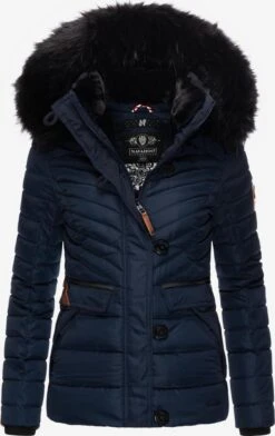 Navahoo Winterjassen Winterjas Wisteriaa Dames Navy