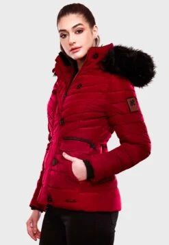 Navahoo Winterjassen Winterjas Wisteriaa Dames Vuurrood -Navahoo 4930e06e70b1cfcf93bd110bb620434d scaled