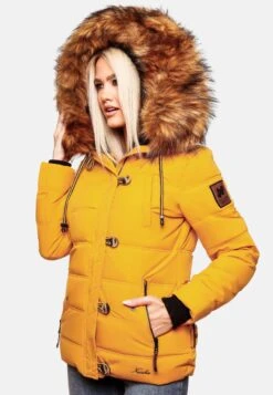 Navahoo Winterjassen Winterjas Zoja Dames Geel -Navahoo 4a6b6a27b1a135fe48d584499fa9aaf6 scaled