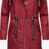 Navahoo Parkas Tussenparka Josinaa Dames Donkerrood