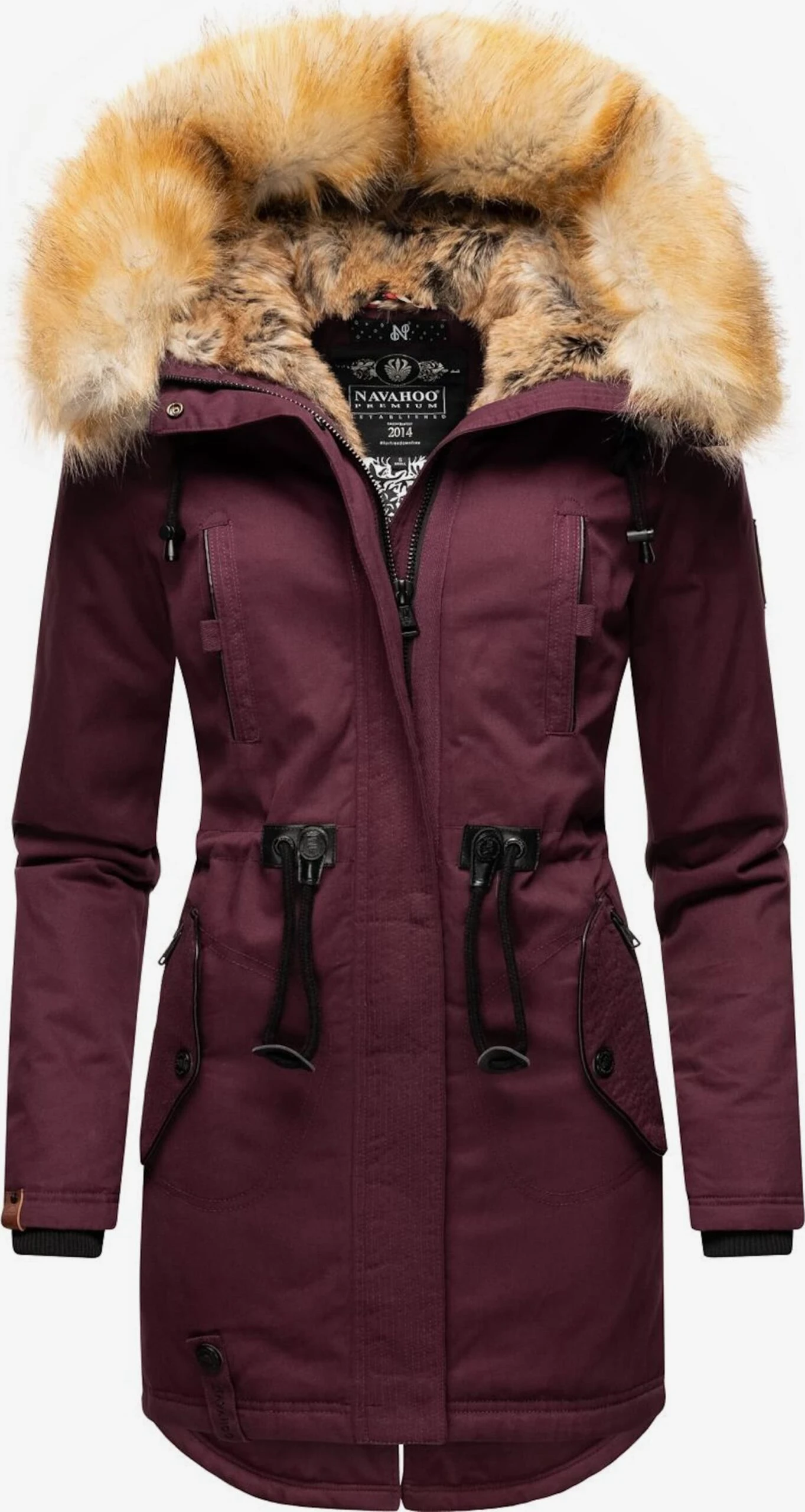Navahoo Parkas Winterparka Bombii Dames Bordeaux 1 Navahoo Parkas Winterparka Bombii Dames Bordeaux