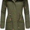 Navahoo Parkas Winterparka Rosinchen Dames Kaki