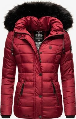 Navahoo Winterjassen Winterjas Zuckerbiene Dames Bordeaux