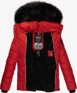 Navahoo Winterjassen Winterjas Zuckerbiene Dames Knalrood -Navahoo 5243fccaa3766f5c7c7415303bb353ee scaled