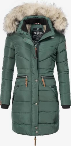 Navahoo Wintermantels Wintermantel Paula Dames Smaragd