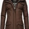 Navahoo Outdoor Jassen Functionele Jas Tiniis Dames Donkerbruin