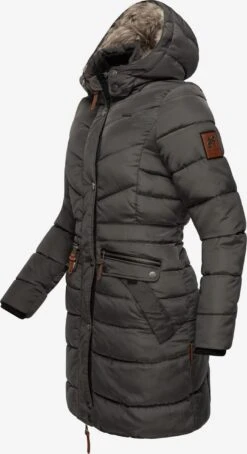 Navahoo Wintermantels Wintermantel Paula Dames Bruin -Navahoo 56476c29c46fba958bcbffce6ea3bcad scaled