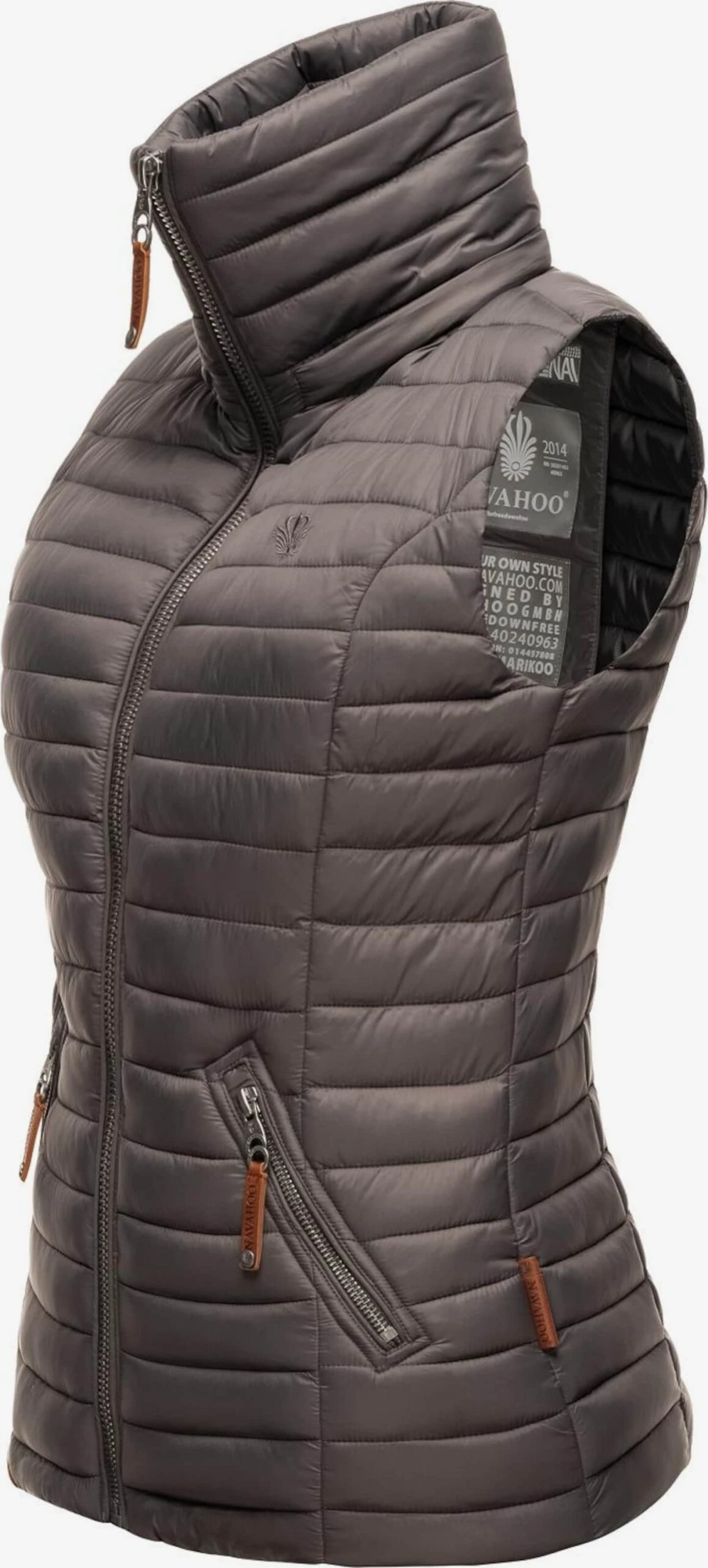Navahoo Bodywarmers Bodywarmer Shadaa Dames Antraciet 4 Navahoo Bodywarmers Bodywarmer Shadaa Dames Antraciet - Afbeelding 4