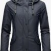 Navahoo Winterjassen Winterjas Lindraa Dames Donkerblauw