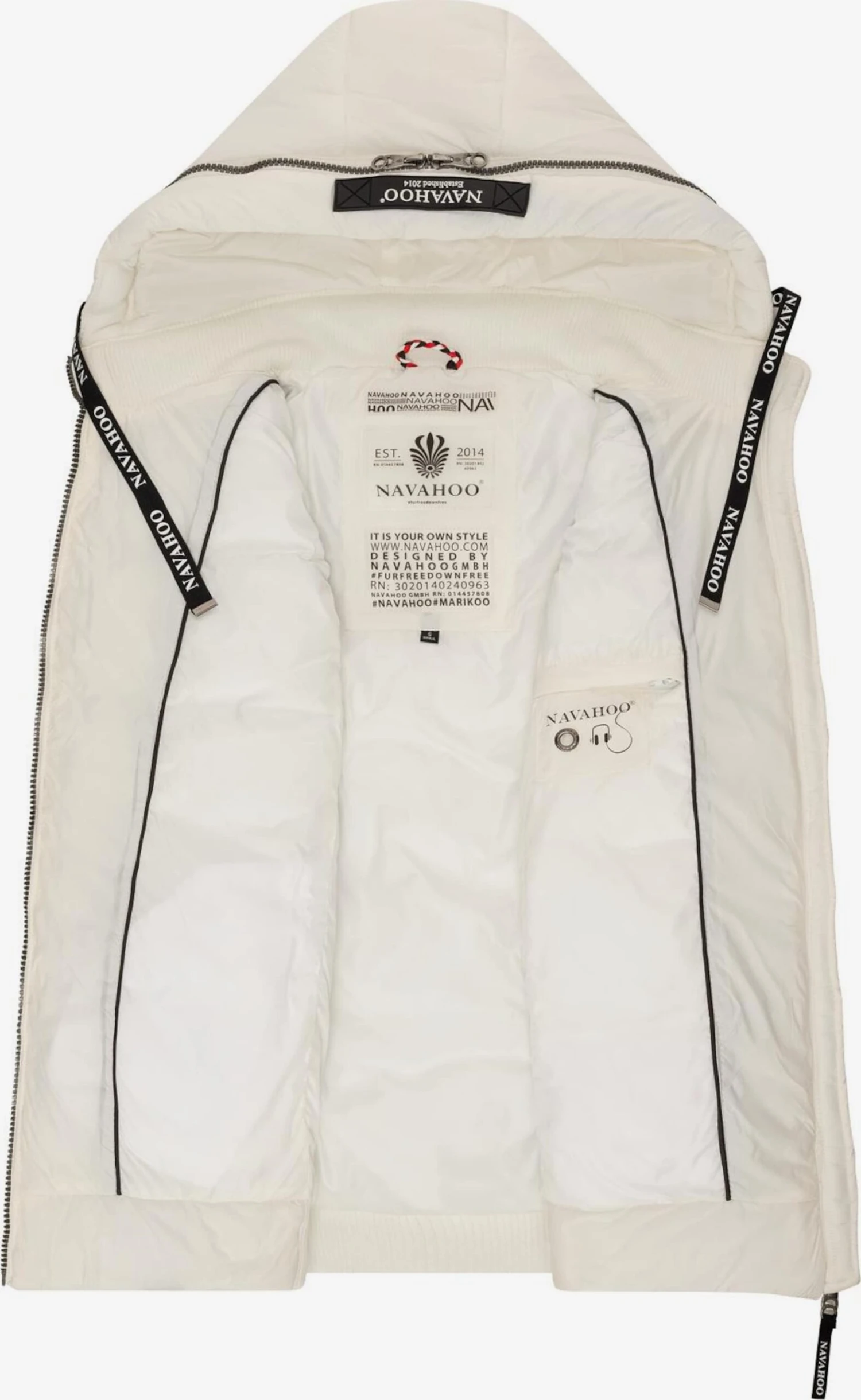 Navahoo Bodywarmers Bodywarmer Kassidy Dames Offwhite 4 Navahoo Bodywarmers Bodywarmer Kassidy Dames Offwhite - Afbeelding 4