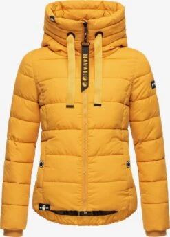 Navahoo Winterjassen Winterjas Amayaa Dames Safraan