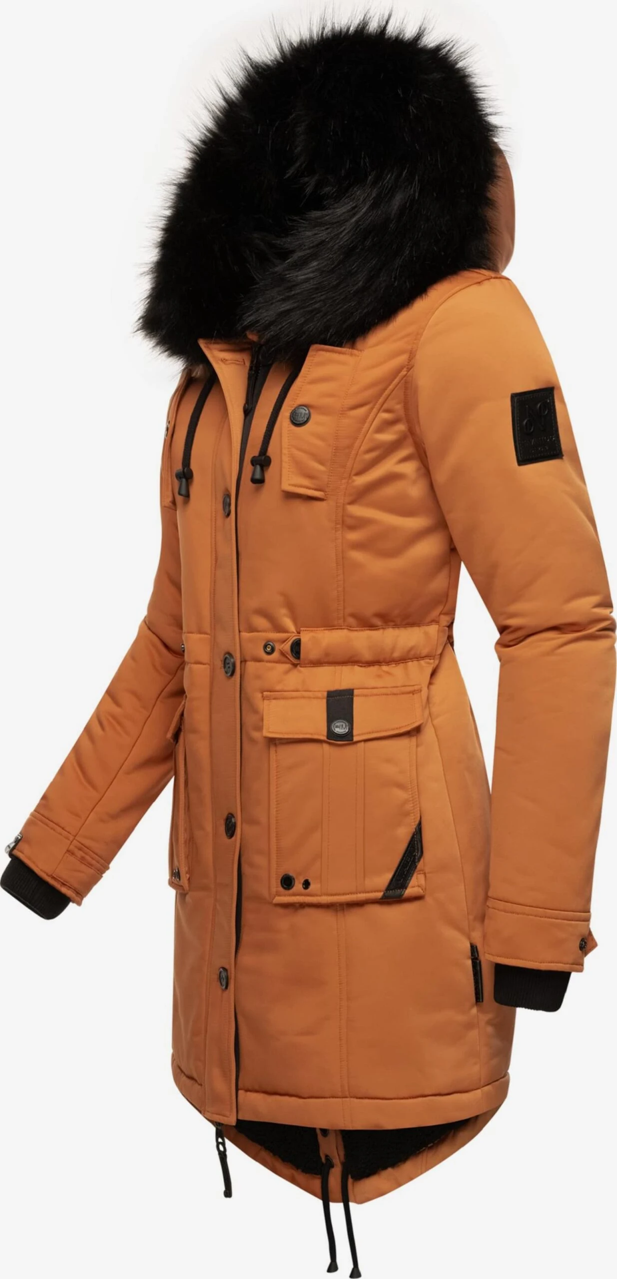 Navahoo Parkas Winterparka Luluna Dames Cognac 2 Navahoo Parkas Winterparka Luluna Dames Cognac - Afbeelding 2