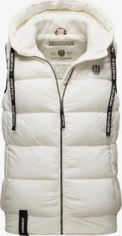 Navahoo Bodywarmers Bodywarmer Kassidy Dames Offwhite