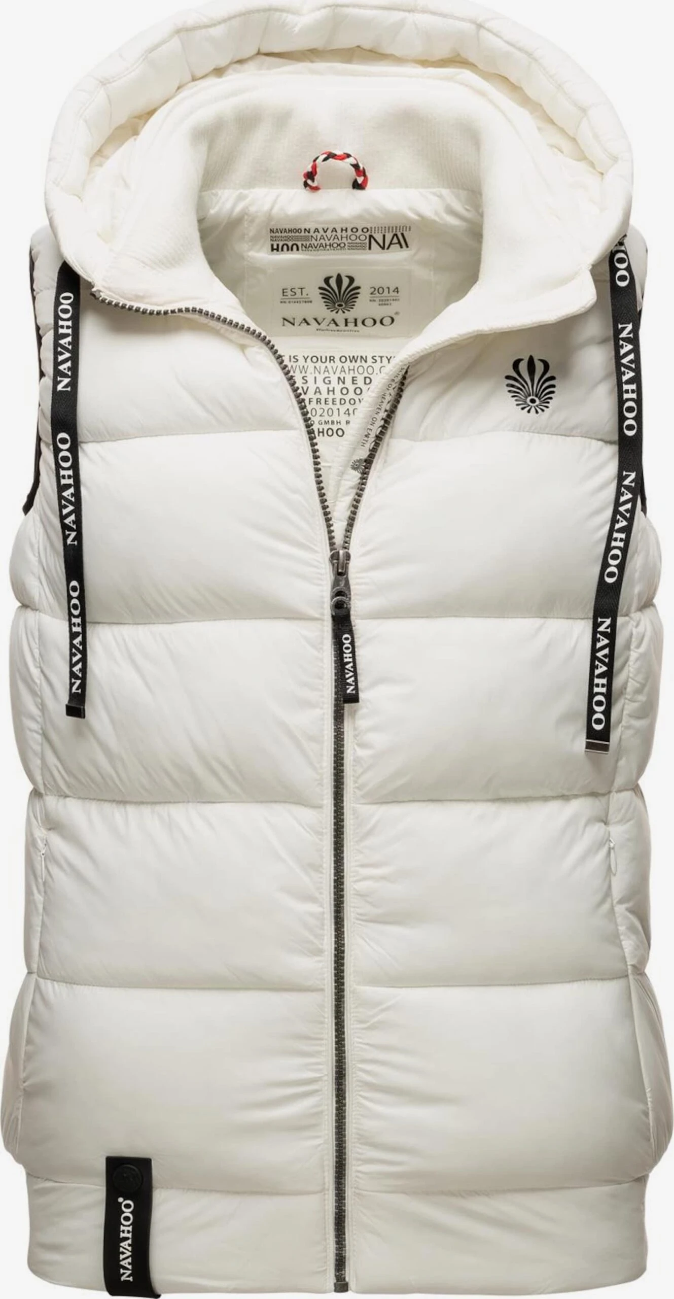 Navahoo Bodywarmers Bodywarmer Kassidy Dames Offwhite 1 Navahoo Bodywarmers Bodywarmer Kassidy Dames Offwhite