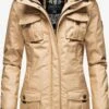 Navahoo Outdoor Jassen Functionele Jas Tinis Dames Beige