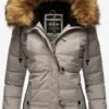 Navahoo Winterjassen Winterjas Zoja Dames Grijs