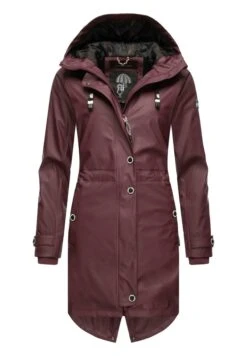 Navahoo Rainy Flower - Parka - Dark Red Melange -Navahoo 6b24b916ee5f4e1f982f9d9fb9a79992 scaled