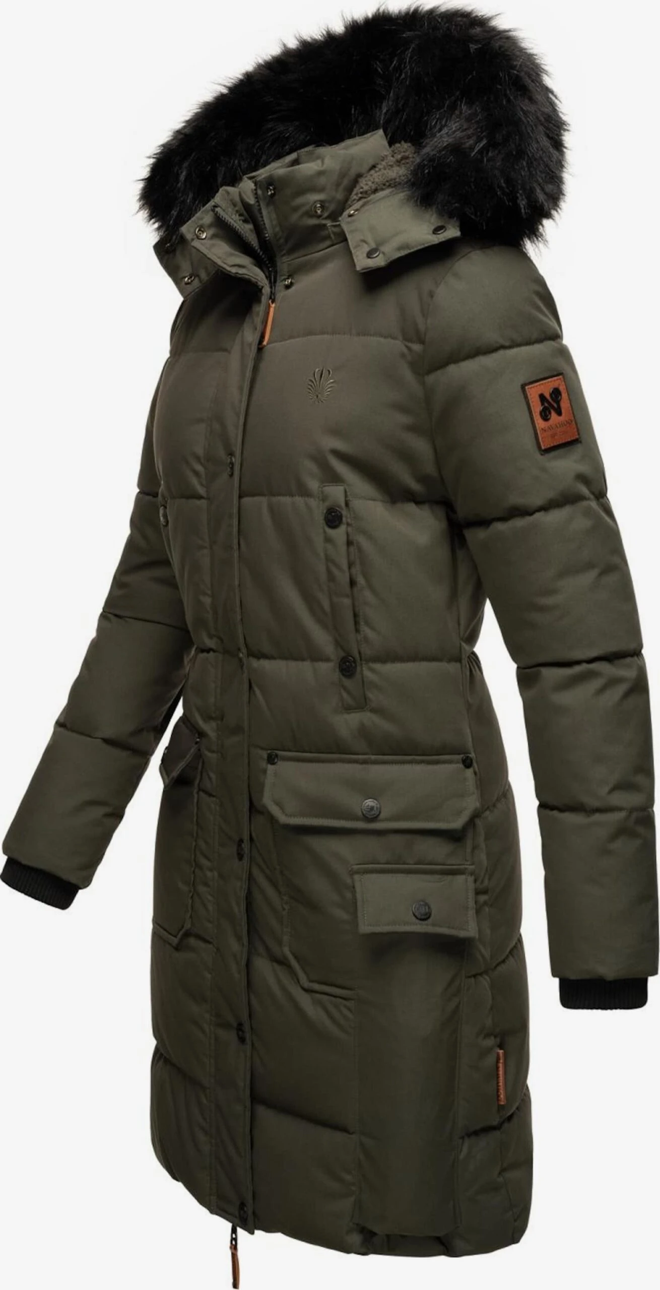 Navahoo Wintermantels Wintermantel Cosimaa Dames Antraciet 2 Navahoo Wintermantels Wintermantel Cosimaa Dames Antraciet - Afbeelding 2