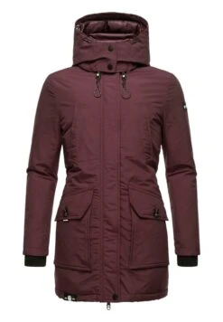 Navahoo Blizzardstorm - Parka - Dark Red Melange