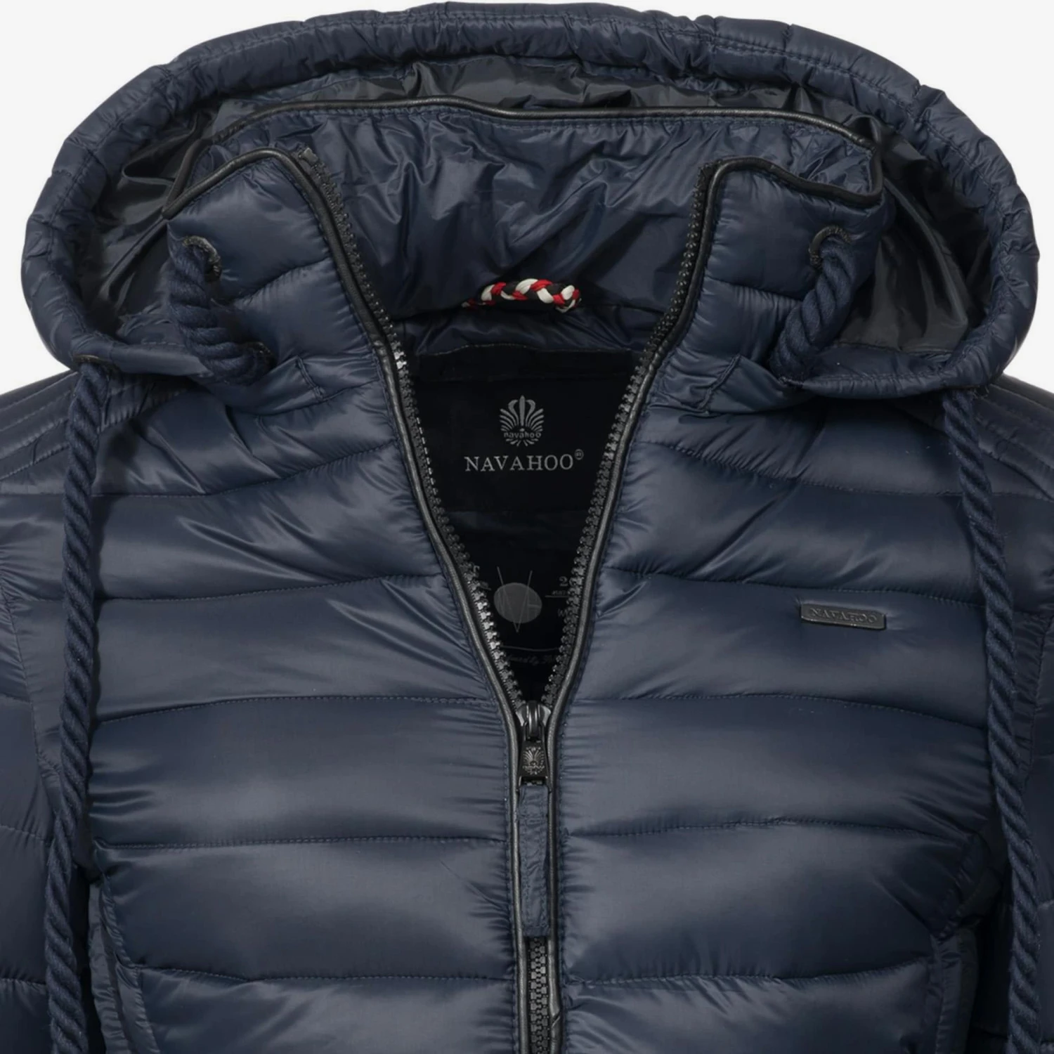 Navahoo Tussenjassen Tussenjas Lulana Dames Enziaan 5 Navahoo Tussenjassen Tussenjas Lulana Dames Enziaan - Afbeelding 5