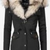 Navahoo Parkas Winterparka Sweety Dames Zwart