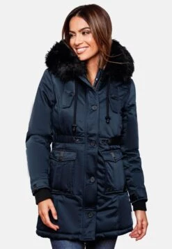 Navahoo Parkas Winterparka Dames Donkerblauw -Navahoo 75a1cd864e5fa5f89d875c6682316615 scaled