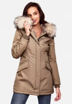 Navahoo Parkas Winterparka Cristal Dames Lichtbruin -Navahoo 7747b79f06e3e3f7a4eb8e42ff5368fc scaled