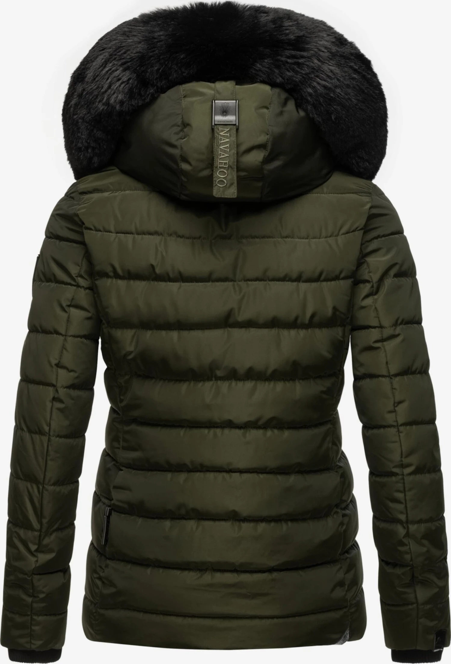 Navahoo Winterjassen Winterjas Milianaa Dames Kaki 3 Navahoo Winterjassen Winterjas Milianaa Dames Kaki - Afbeelding 3