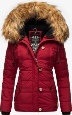 Navahoo Winterjassen Winterjas Zoja Dames Rood