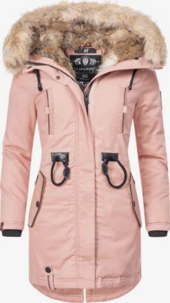 Navahoo Parkas Winterparka Bombii Dames Rosa