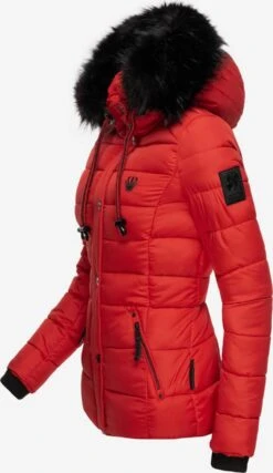 Navahoo Winterjassen Winterjas Zuckerbiene Dames Knalrood -Navahoo 7c8b01db1009fd06a1ae7d9aa99a1811 scaled