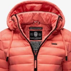 Navahoo Tussenjassen Tussenjas Lulana Dames Zalm Roze -Navahoo 7dcb2021c28a99616faadc944c2207e7