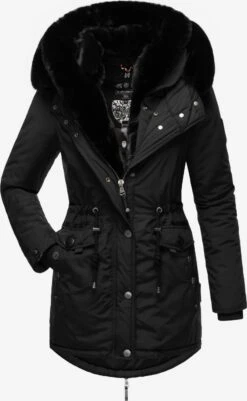 Navahoo Parkas Winterparka Sweety Deluxe Dames Zwart