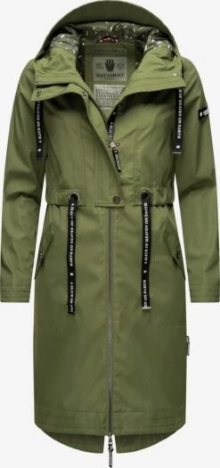 Navahoo Parkas Tussenparka Josinaa Dames Groen