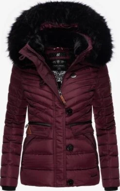 Navahoo Winterjassen Winterjas Wisteriaa Dames Bordeaux