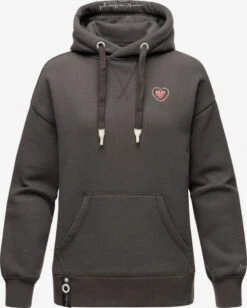 Navahoo Hoodies Sweatshirt Goldfee Dames Donkergrijs