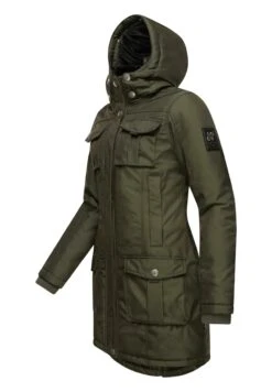 Navahoo Tiniis - Winterjas - Dark Olive -Navahoo 874116cec7b841b6aae821d6575f4a43 scaled