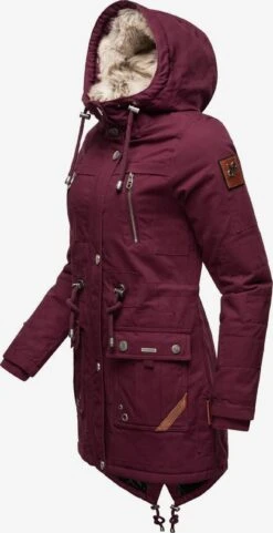 Navahoo Parkas Winterparka Honigfee Dames Bordeaux -Navahoo 88184d5833d64fcc505f3b0c0a11b81f scaled