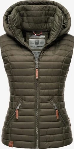 Navahoo Bodywarmers Bodywarmer Shadaa Dames Kaki