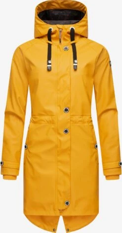 Navahoo Regenmantels Functionele Mantel Rainy Flower Dames Honing