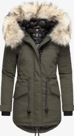 Navahoo Parkas Winterparka Dames Greige
