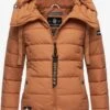 Navahoo Winterjassen Winterjas Amayaa Dames Bruin