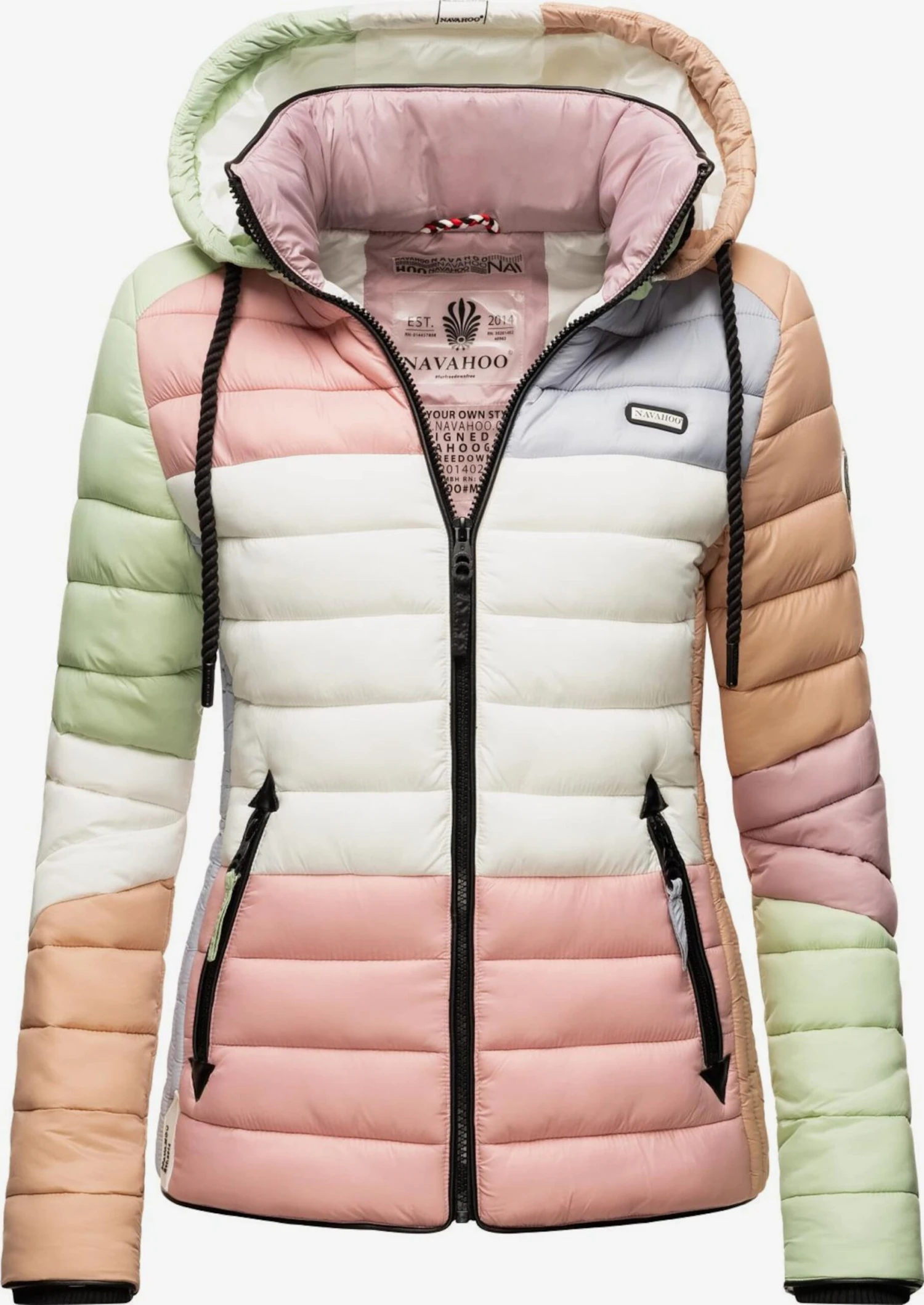 Navahoo Tussenjassen Tussenjas Lulana Dames Gemengde Kleuren 1 Navahoo Tussenjassen Tussenjas Lulana Dames Gemengde Kleuren