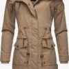 Navahoo Parkas Winterparka Rosinchen Dames Lichtbruin