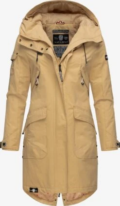 Navahoo Outdoor Jassen Functionele Jas Pfefferschote Dames Beige