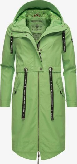 Navahoo Parkas Tussenparka Josinaa Dames Lichtgroen